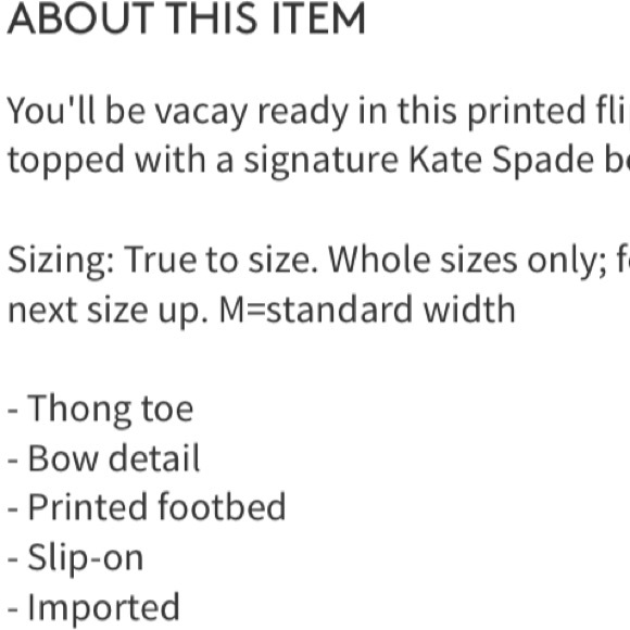 SOLD 🔴 SALE $50 🌟 Kate Spade sandals - Picture 6 of 6